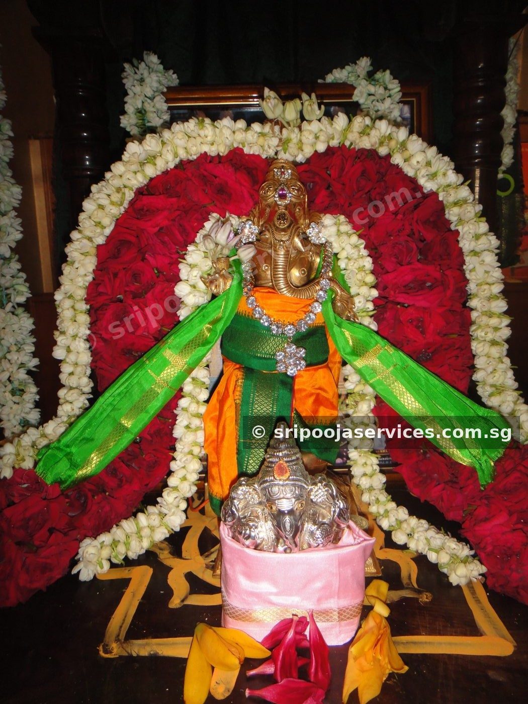 Floral alankaram
